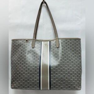 Stunning, like new EUC Tory Burch large Gemini link tote